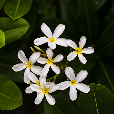 White Plumeria